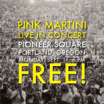 Pink Martini - Pioneer Square - Free Show
